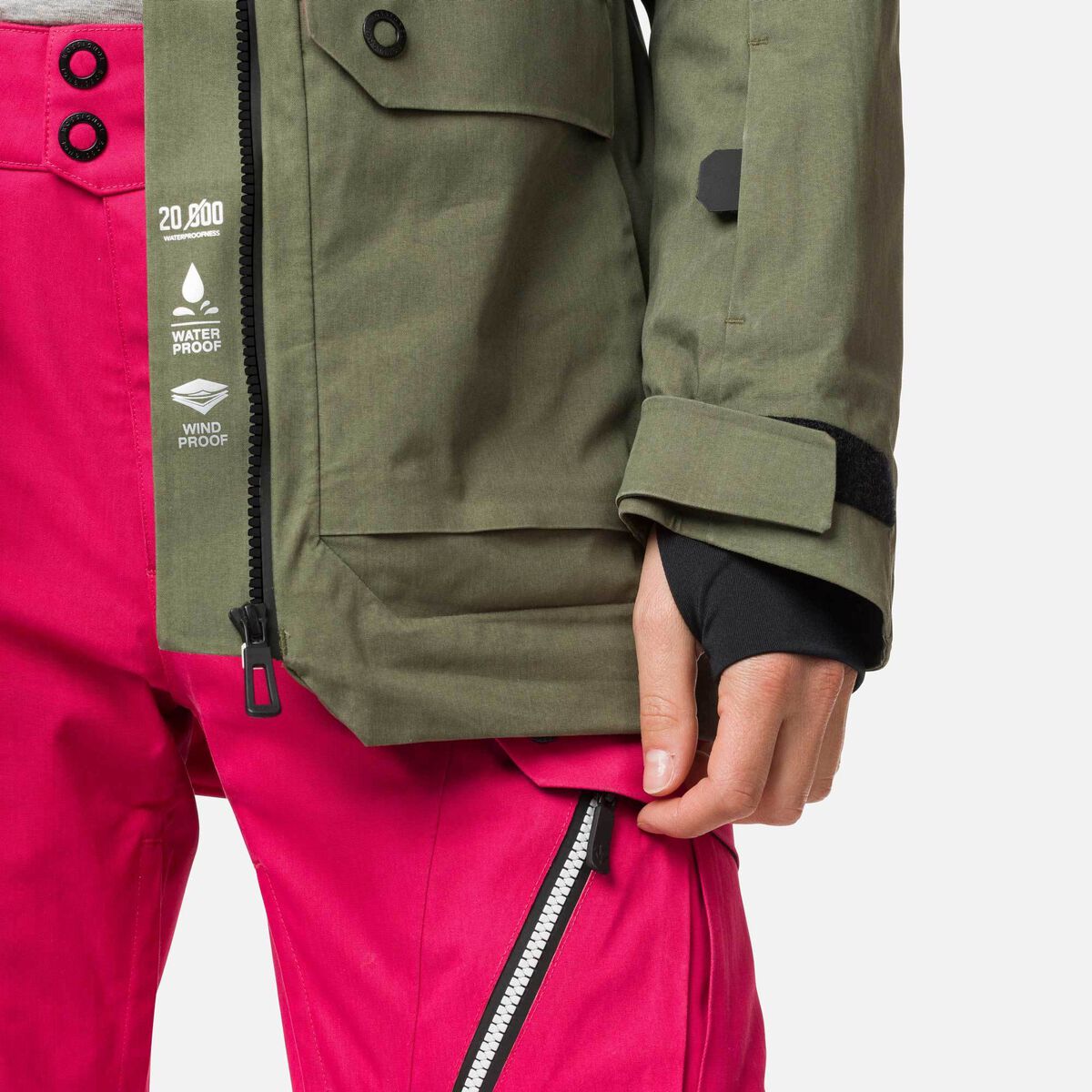 Rossignol W TYPE PARKA JACKET green